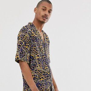 Vintage Supply collar shirt- Joe Exotic